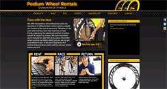 Desktop Screenshot of podiumwheelrentals.com